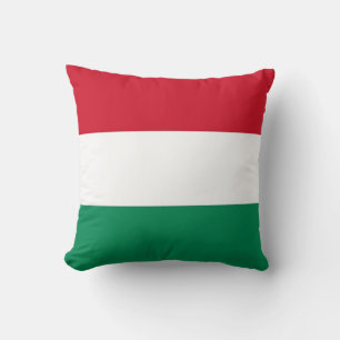 Ungarische Flagge auf amerikanischem MoJo-Pillow Kissen