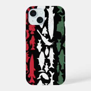 Ungarische Flagge aus Fischen – Angeldesign iPhone 15 Hülle