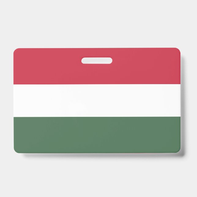 Ungarische Flagge Ausweis (Vorderseite)