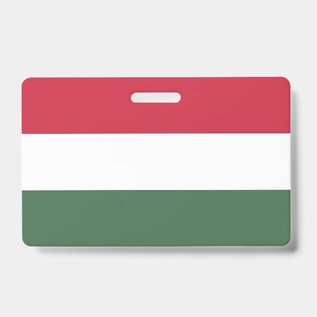 Ungarische Flagge Ausweis (Vorderseite)