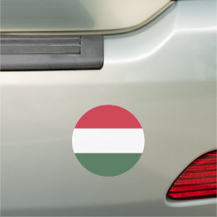 Ungarische Flagge Auto Magnet