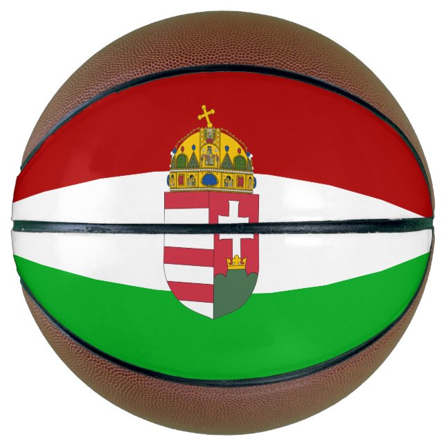 Ungarische Flagge Basketball (Vorderseite)