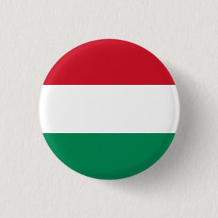 Ungarische Flagge Button