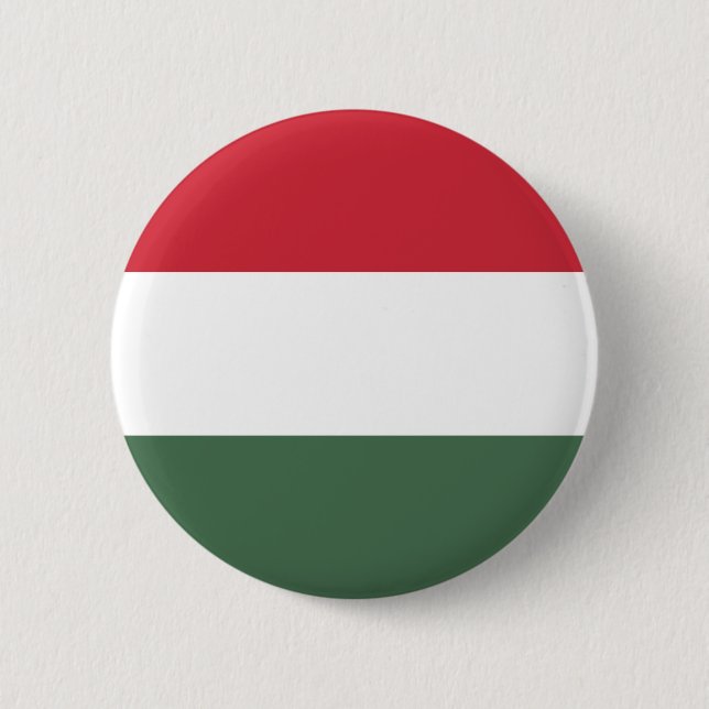 Ungarische Flagge Button (Vorderseite)