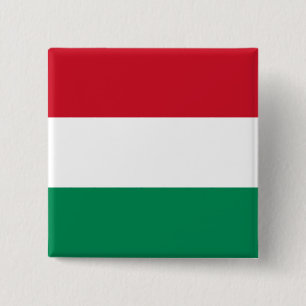Ungarische Flagge Button