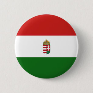 Ungarische Flagge Button