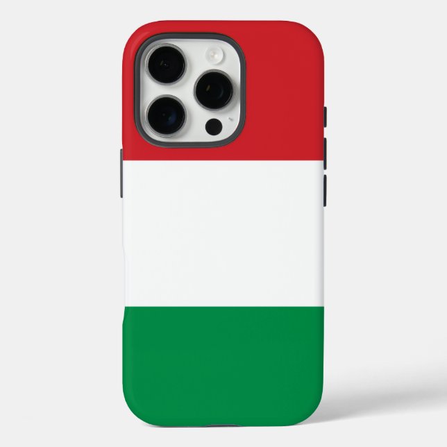 Ungarische Flagge Case-Mate iPhone Hülle (Rückseite)