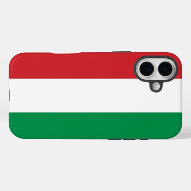 Ungarische Flagge Case-Mate iPhone Hülle (Rückseite (Horizontal))