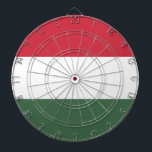 Ungarische Flagge Dartscheibe<br><div class="desc">Ungarische Flagge</div>