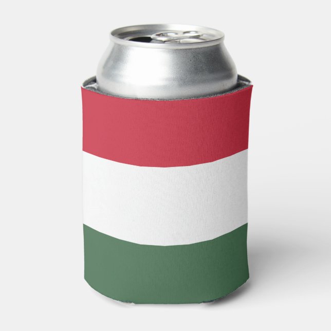 Ungarische Flagge Dosenkühler (Kanne Vorderseite)
