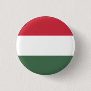 Ungarische Flagge, Flagge Ungarns Button
