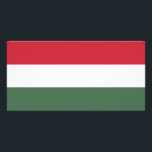 Ungarische Flagge Fotodruck<br><div class="desc">Patriotische Flagge Ungarns.</div>