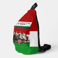 Ungarische Flagge für personalisierte Budapest Hel