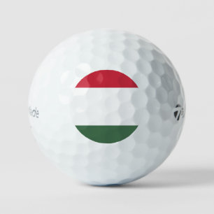 Ungarische Flagge Golfball