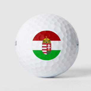 Ungarische Flagge Golfball
