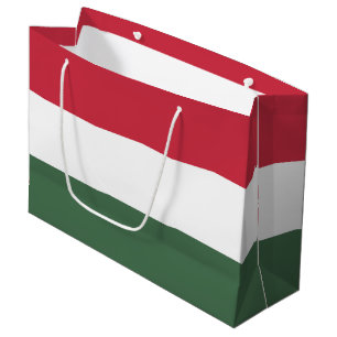 Ungarische Flagge Große Geschenktüte