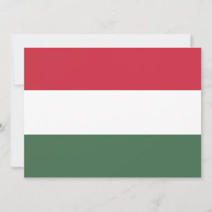 Ungarische Flagge Karte