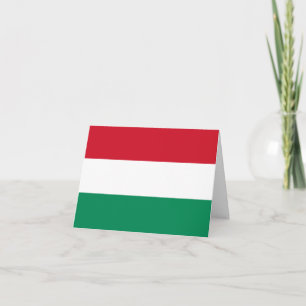 Ungarische Flagge Karte