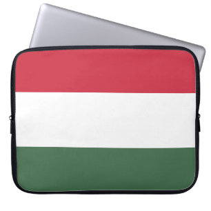 Ungarische Flagge Laptopschutzhülle