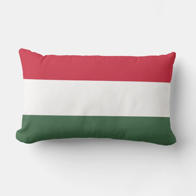 Ungarische Flagge Lendenkissen (Vorderseite)