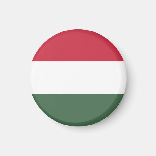 Ungarische Flagge Magnet (Vorne)