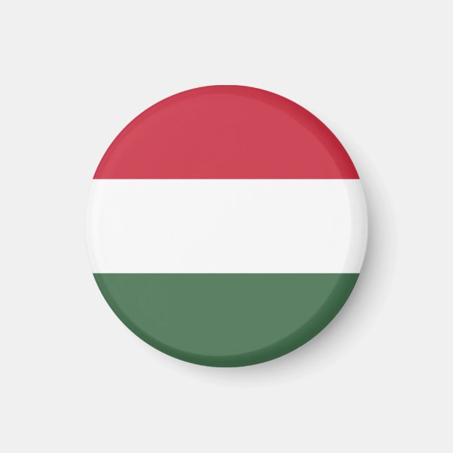 Ungarische Flagge Magnet (Vorne)