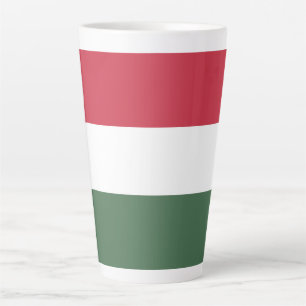 Ungarische Flagge Milchtasse