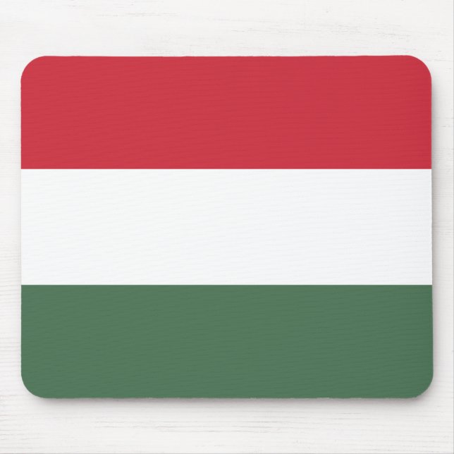 Ungarische Flagge Mousepad (Vorne)