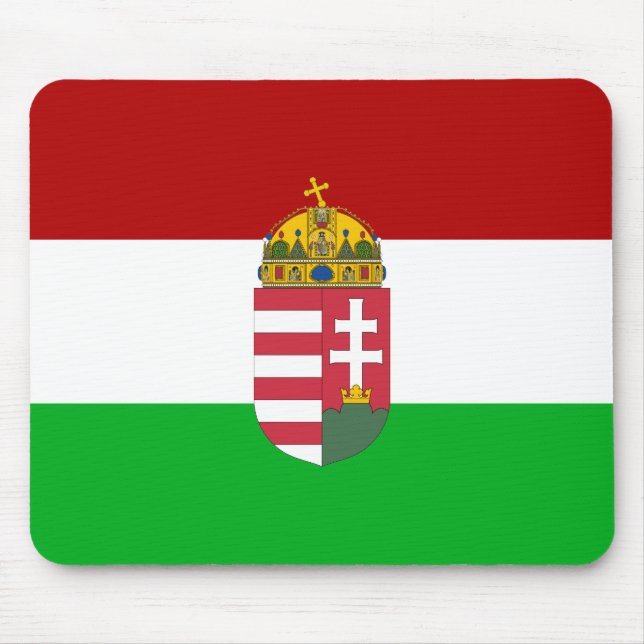 ungarische Flagge Mousepad (Vorne)