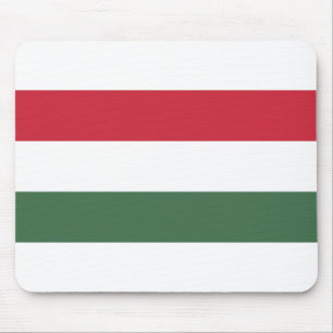 Ungarische Flagge Mousepad