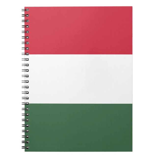 Ungarische Flagge Notizblock (Vorderseite)
