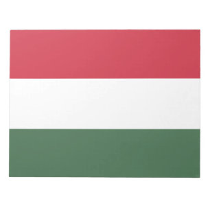 Ungarische Flagge Notizblock