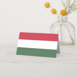 Ungarische Flagge Platzkarte