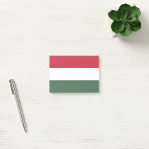 Ungarische Flagge Post-it Klebezettel