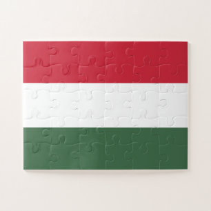 Ungarische Flagge Puzzle