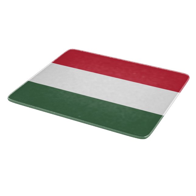 Ungarische Flagge Schneidebrett (Ecke)
