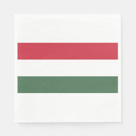Ungarische Flagge Serviette