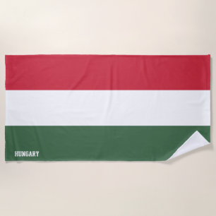 Ungarische Flagge Splendid Patriotic Strandtuch