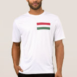 Ungarische Flagge T-Shirt<br><div class="desc">Ungarische Flagge</div>