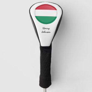 Ungarische Flagge und Mit Monogramm Golfplätze Golf Headcover