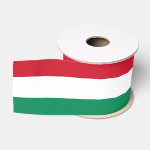 Ungarische Flagge und Ungarn - Reisen, Urlaub/Spor Ripsband