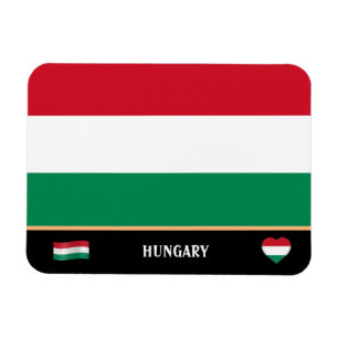 Ungarische Flagge / Ungarische Landesreise / Ungar Magnet