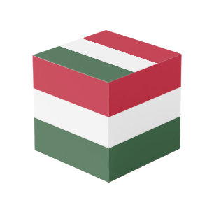 Ungarische Flagge Würfel