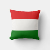 Ungarische Flagge x Flaggenkissen