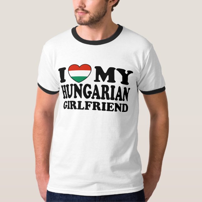Ungarische Freundin T-Shirt (Vorderseite)