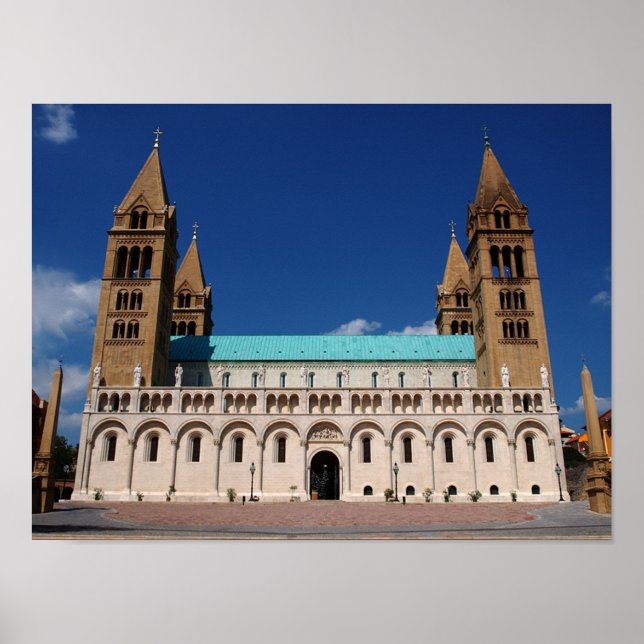 Ungarische Kathedrale Poster (Vorne)
