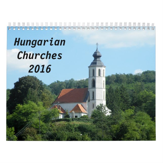 Ungarische Kirchen 2016 Kalender (Titelbild)