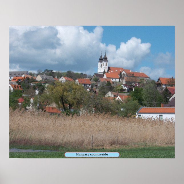 Ungarische Landschaft Poster (Vorne)