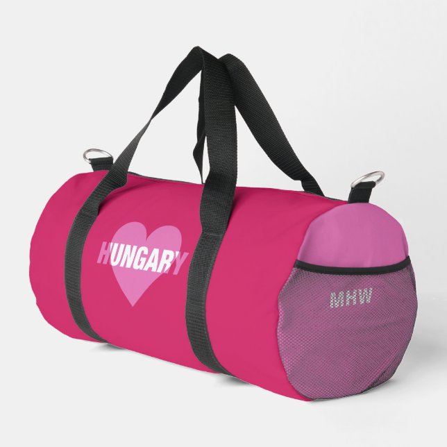 Ungarische Liebe Duffle Bag (Rechte Ecke)