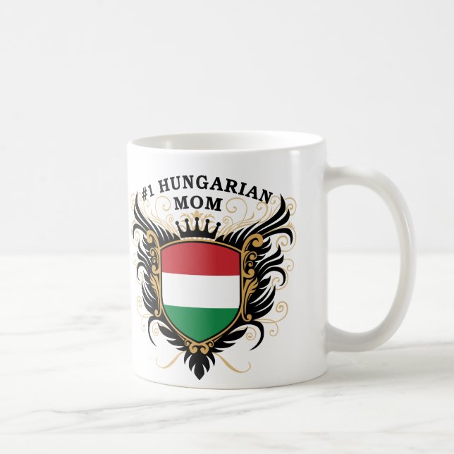 "Ungarische Mama der Nr.-eine " Tasse (Rechts)